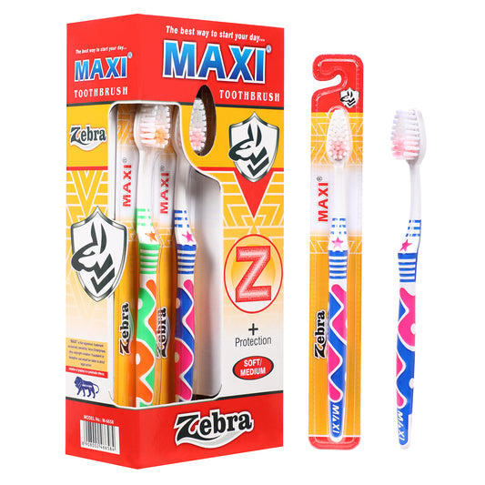 MAXI Zebra Toothbrush.