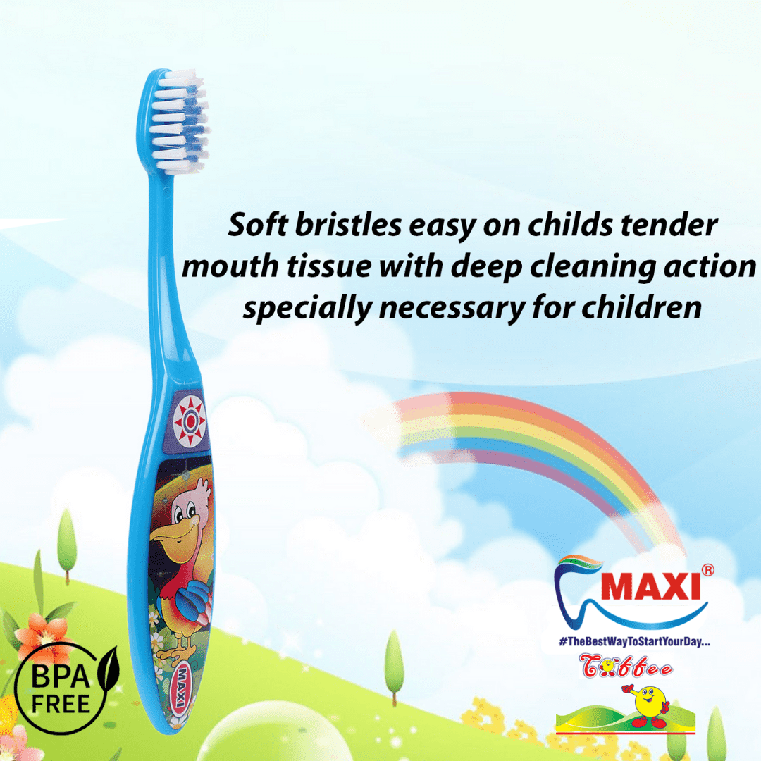 MAXI Toffee Junior Toothbrush.