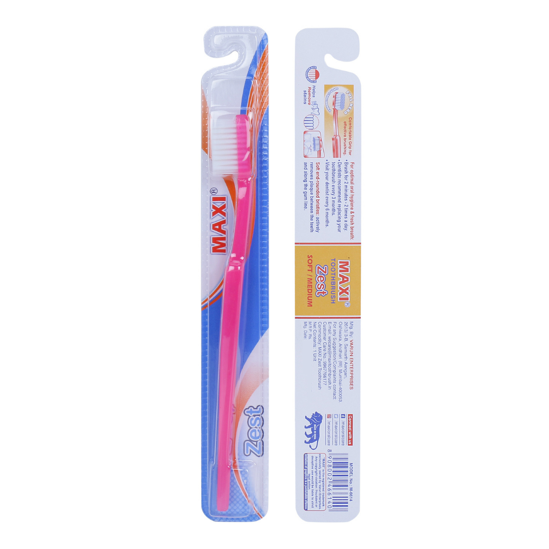 MAXI Zest Toothbrush.